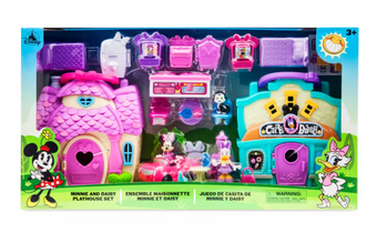 Disney Parks Minnie Mouse and Daisy Duck Playhouse Set New with Tag