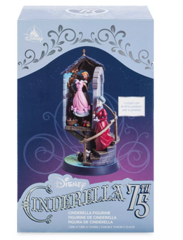 Disney Parks Cinderella 75th Figurine Statue Light Up New With Tag