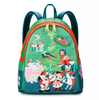 Disney Parks Holiday Christmas Mickey & Friends Glow in the Dark Backpack New With Tag