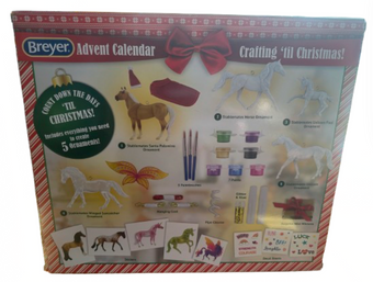 Breyer Horses Stablemates Advent Calendar Crafting 'til Christmas New with Box