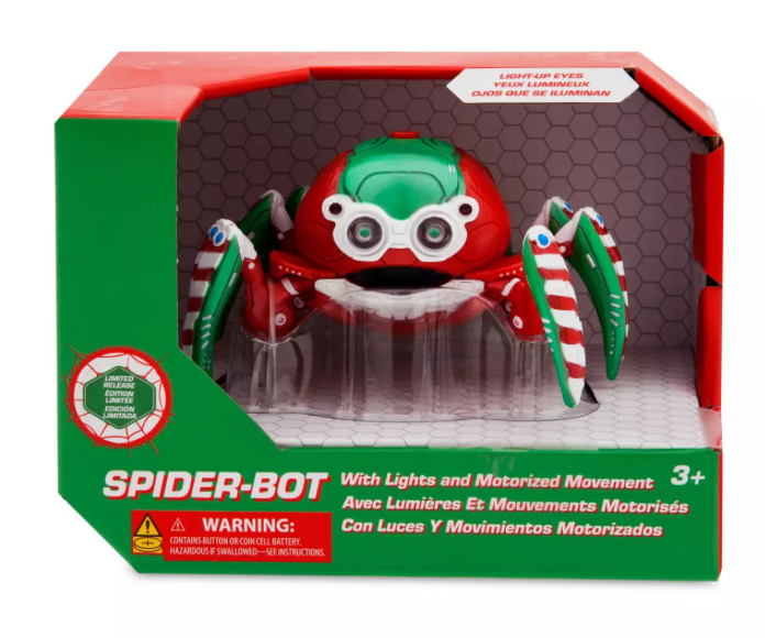 Disney Parks Holiday Mini Spider-Bot – Limited Release New with Tag