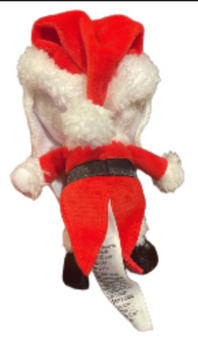 Disney Parks "Sandy Claws" Jack Skellington Plush Keychain New With Tag