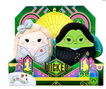 Squishmallows 5" Gershwin Shiz U Elphaba & Glinda Little Plush Toy New with Tag