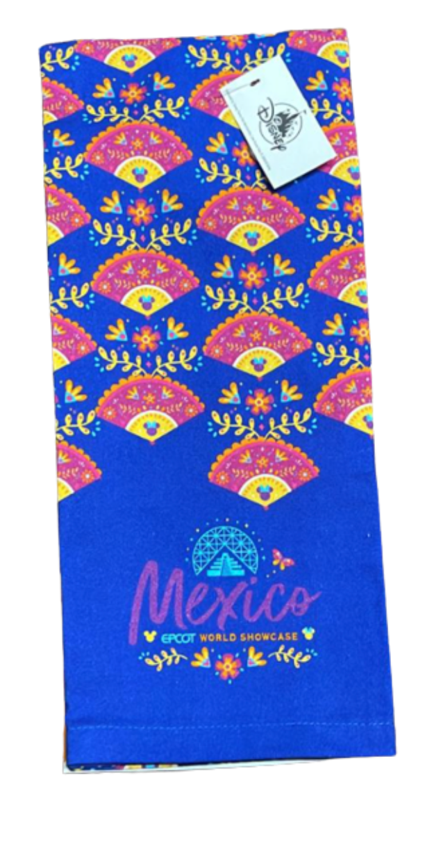Disney Parks Epcot Mexico Minnie Mouse Kitchen Towel Set New With Tag