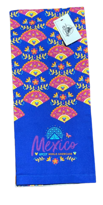 Disney Parks Epcot Mexico Minnie Mouse Kitchen Towel Set New With Tag