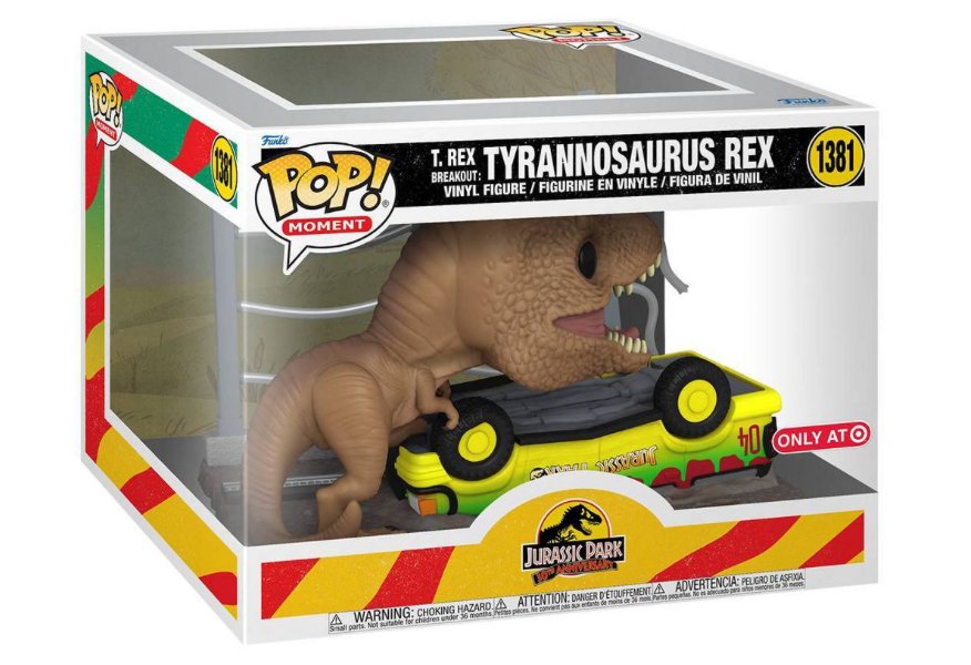 Funko POP! Moments: Jurassic Park - Tyrannosaurus Rex Exclusive New With Box