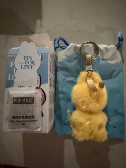 Pop Mart Labubu The Monsters Pin for Love Letter P Plush Keychain USA New