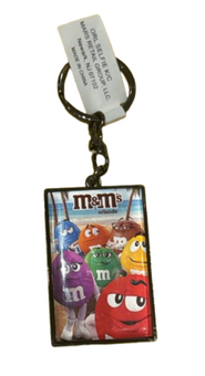 M&M's World Characters Selfie Orlando Metal Keychain New with Tag