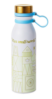 Hallmark Disney It's a Small World Color-Changing Water Bottle 30oz New With Tag