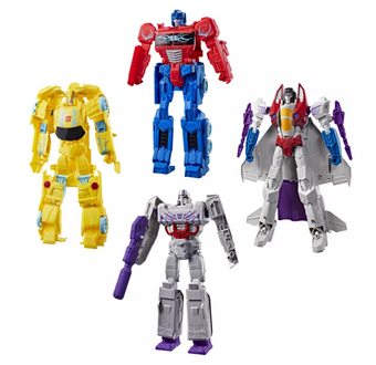 Transformers Mega Changer 4-Pack Action Figures Toy New With Box