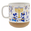 Disney Parks Hanukkah Mickey and Minnie with Menorah Ceramic Coffee Mug New