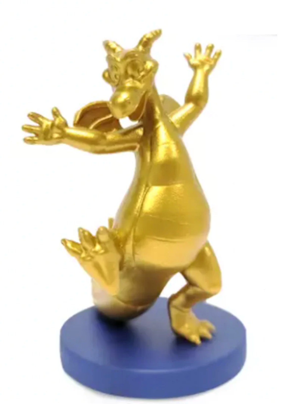 Disney 50th Walt Disney World Gold Fab 50 Figment Vinyl Figure New Opened Box