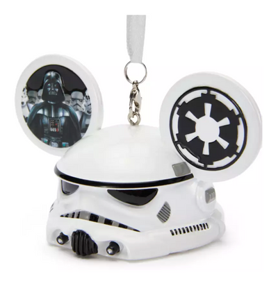 Disney Parks Star Wars Stormtrooper Mickey Ear Hat Christmas Ornament A New Hope