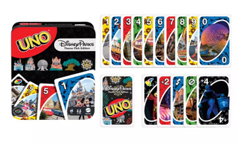 Disney Parks Theme Park Edition UNO Card Game New With Tag