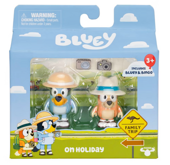Disney Bluey Explorers Mini Figures 2pk Toy New With Tag