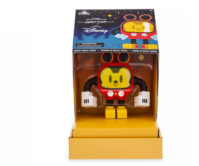 Disney Parks Mickey Vinyl Figure by Eric Tan with 1 Piece of Rocket New with Box