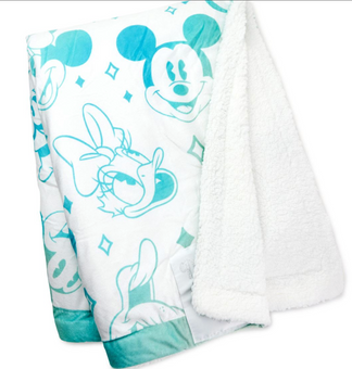 Hallmark Disney 100 Years of Wonder Mickey Friends Throw Blanket New With Tag