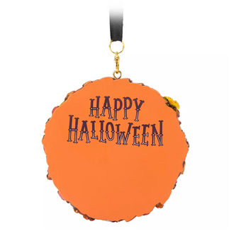 Disney Parks Mickey Pumpkin Jack-o'-Lantern Wreath Halloween Ornament New w Tag