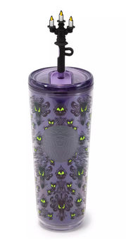 Disney Parks Haunted Mansion Wallpaper Starbucks Travel Tumbler New With Tag