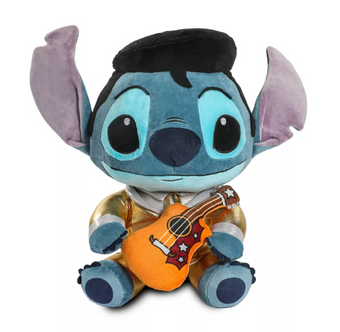 Disney Neca Lilo and Stitch Hug Me Plush Elvis Gold Suit Stitch HugMe New Sealed