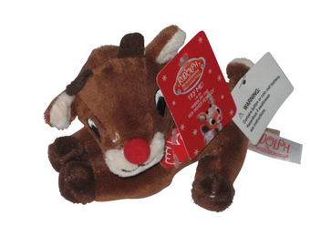 Dan Dee Rudolph Red-Nosed Reindeer Light-up Singing Musical Plush New With Tag