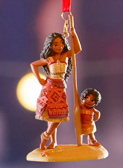 Disney Moana Simea Christmas Tree Ornament Sketchbook Moana 2 New with Tag