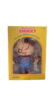 Universal Hello Kitty Chucky with Teddy Good Guys Articulated Figure New w Box