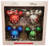 4 Ct Hallmark Christmas Tree Ornament Collection Disney New with Box