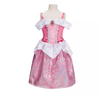 Disney Princess Aurora Satin Core Dress with Cameo Size 4-6x New with Tag