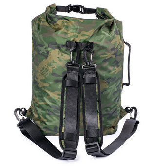 Universal Studios Jurassic Park Camo Roll-Up Backpack Bag New With Tag