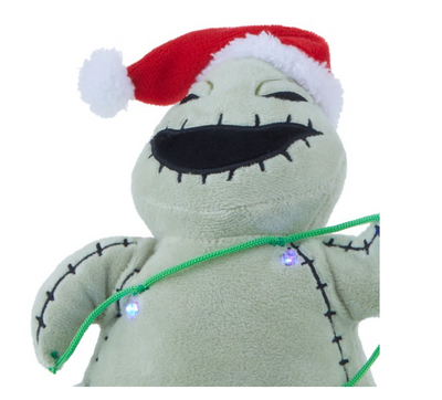 Disney The Nightmare Before Christmas 30th Light Up Holiday Oogie Boogie Plush N