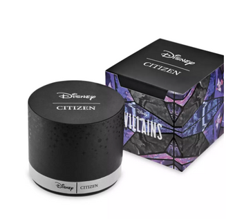 Disney Parks Maleficent Stainless Steel Eco-Drive Watch Citizen New with Box