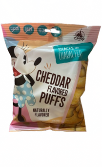 Disney Parks Snack with Characters Minnie Cheddar Flavored Puffs 1oz New