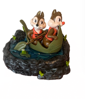 Disney Fort Wilderness Resort & Campground Chip n' Dale Figurine New with Box
