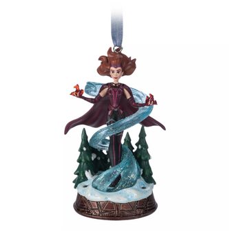 Disney Marvel Scarlet Witch Light-Up Christmas Tree Sketchbook Ornament New