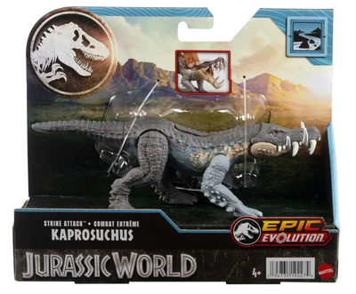 Jurassic World Epic Evolution Strike Attack Kaprosuchus Action Figure Toy New