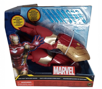Disney Parks Marvel Iron Man Repulsor Gloves Lights & Sounds New With Tag