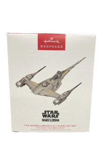Hallmark 2023 Keepsake The Mandalorian N-1 Starfighter Christmas Ornament New