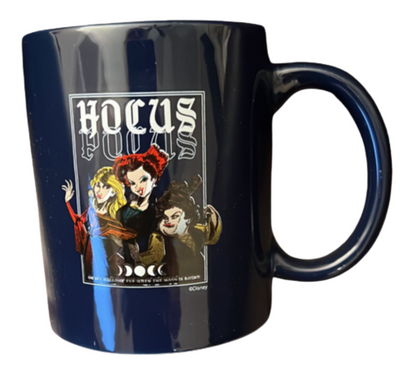 Disney Black Hocus Pocus Coffee Mug New With Tag