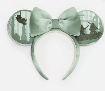 Disney Parks Star Wars Ewoks Endor Green Adult Ear Headband New With Tag