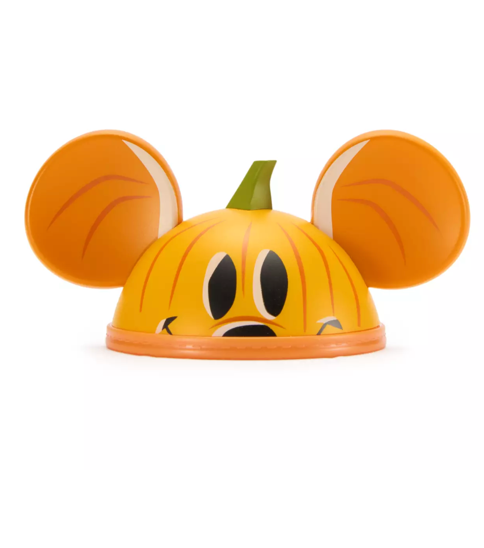 Disney Parks Halloween Mickey Pumpkin Jack-o'-Lantern "EAR''esistibles New
