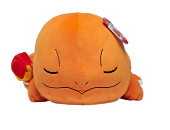 Pokemon Charmander Sleeping Kids' Plush Buddy Toy New with Tag