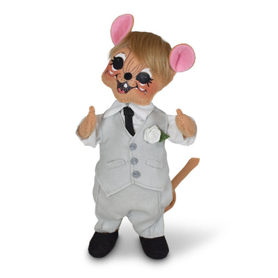 Annalee Dolls 2022 Everyday 6in Groom Mouse Plush New with Tag