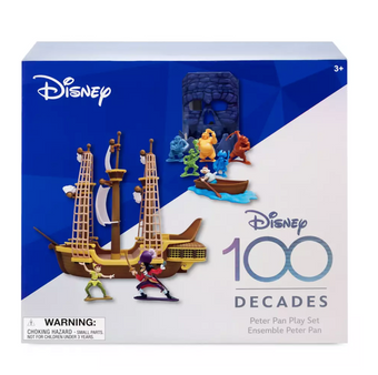Disney Parks Peter Pan Figure Play Set Disney100 New With Box