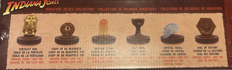 Disney Parks INDIANA Jones Miniature Relics Collection Set of 6 New With Tag