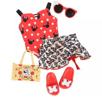 Disney ily 4EVER Inspired by Minnie Fashion Pack for 18'' Dolls Swimsuit New Box