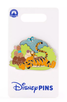 Disney Parks Tigger and Roo Pin Winnie the Pooh New With Card