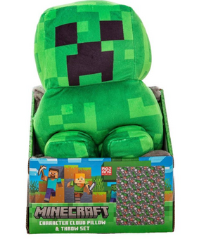 Disney Minecraft Throw Blanket and HD Hugger New with Tag