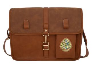 Universal Studios Harry Potter Vintage Hogwarts Messenger Bag New With Tag
