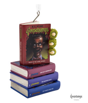 Hallmark Goosebumps Books Christmas Ornament New with Box